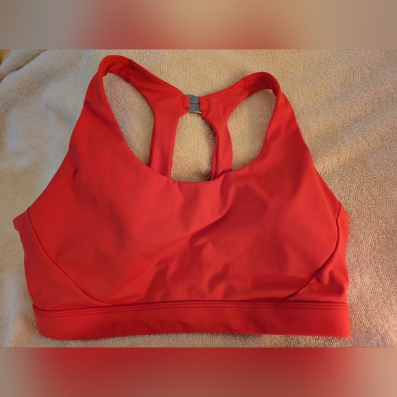Athleta Maldives Bra Cup Bikini Top L Orange - Picture 2 of 8